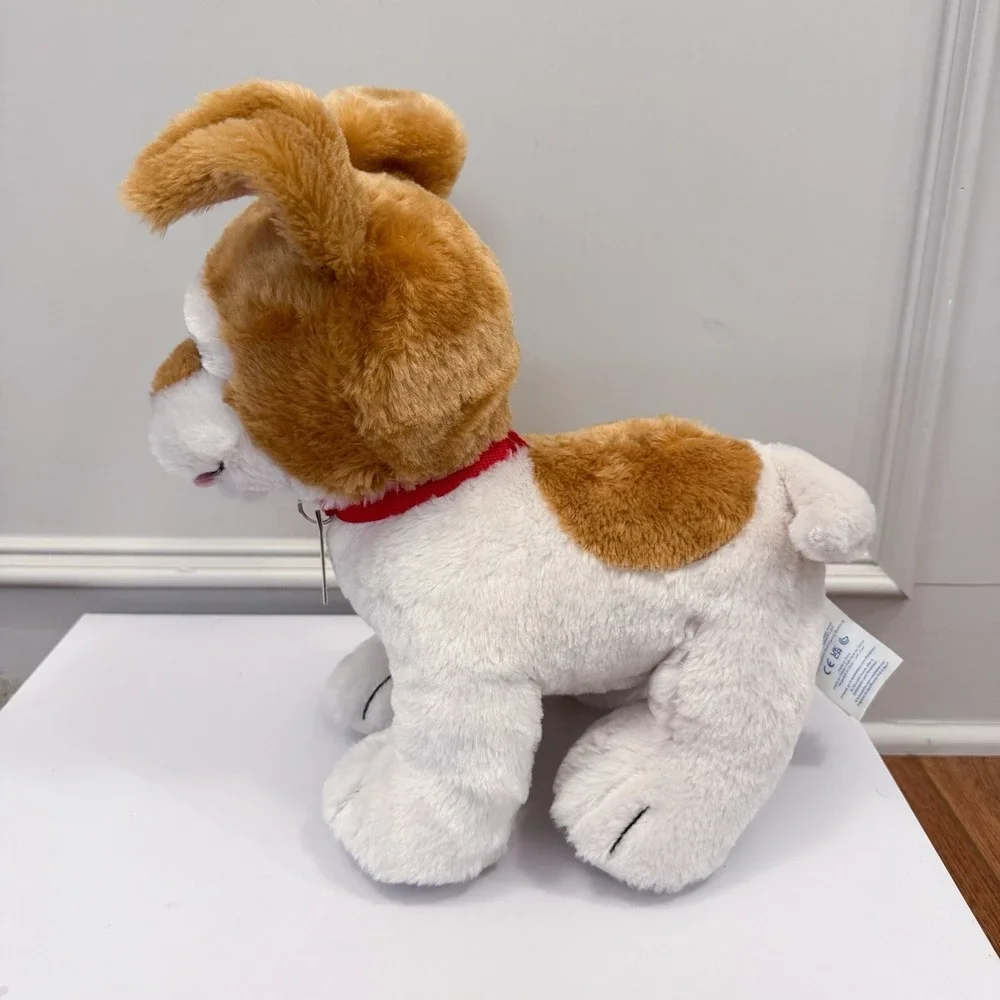 Promise Pets Build A Bear Brown‎ White Dog Plush Green Brown Eyes Heterochromia